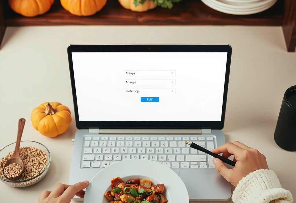 Formularz zgłoszeniowy na laptopie
